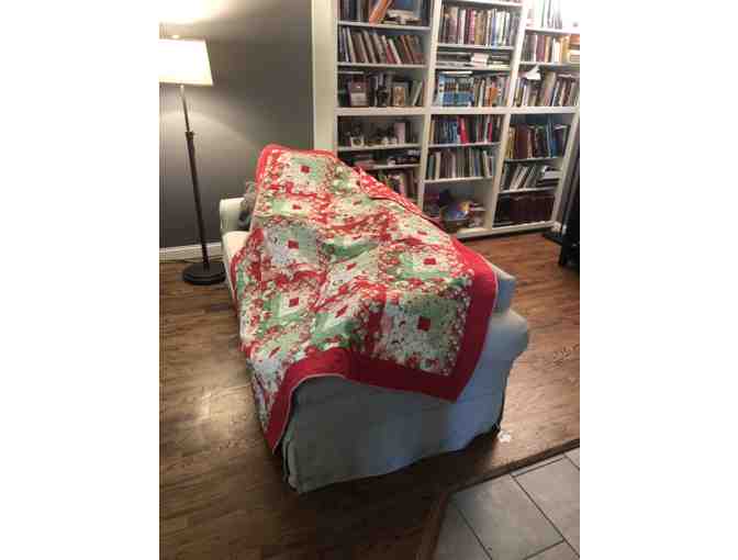 Queen-Sized Christmas Quilt