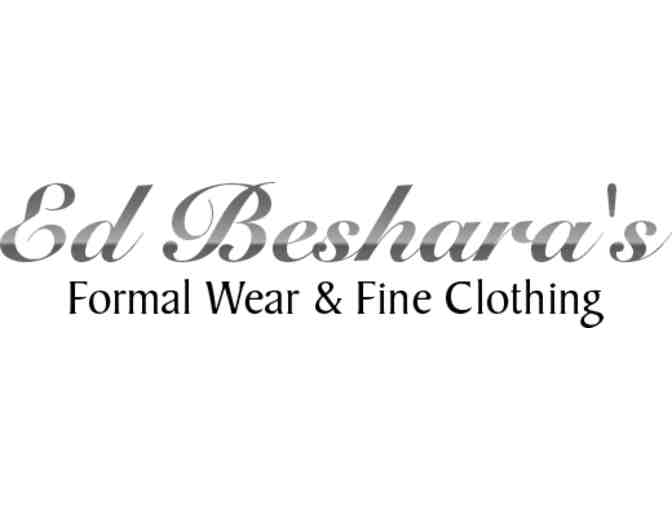 Tuxedo Rental at Ed Beshara