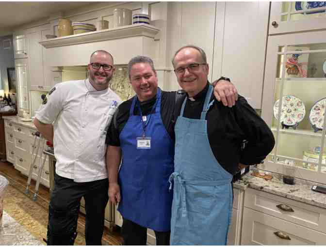 Private Gourmet Dinner for 10 with Chef Moosmiller, Chef Fusco and Fr. Jack Gleason