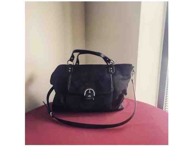 Fabulous Black Coach Handbag - Photo 3