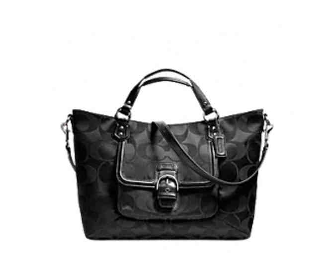 Fabulous Black Coach Handbag - Photo 1