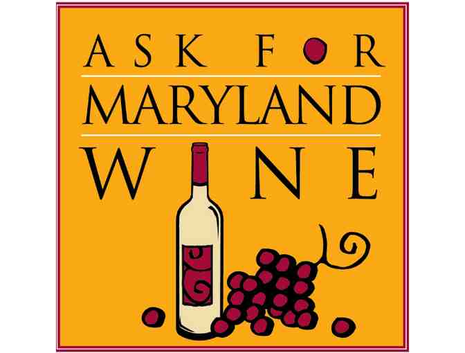 Certificate for two passes to a 2017 Md Wine Event  courtesy of Md Wineries Association