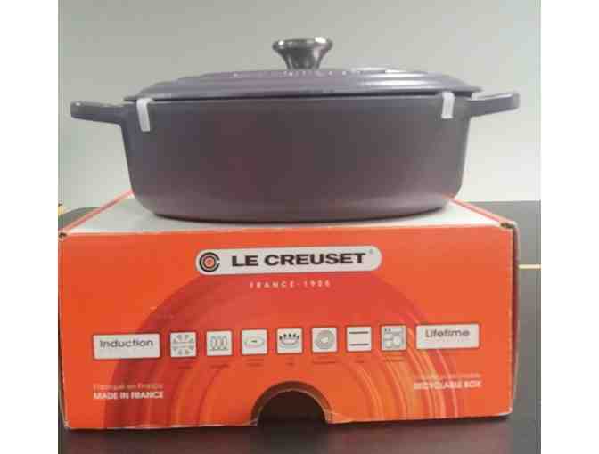 Amethyst 3.5 Quart Oval Dutch Oven from Le Creuset
