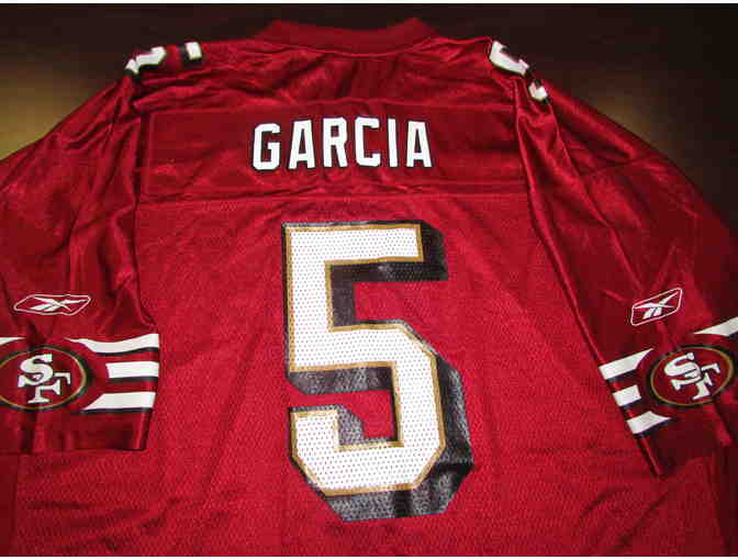 Jeff Garcia 49ers Jersey and Signed Pennant