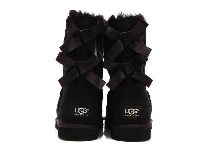 Bailey Bow UGG Boots (Black) Size 8