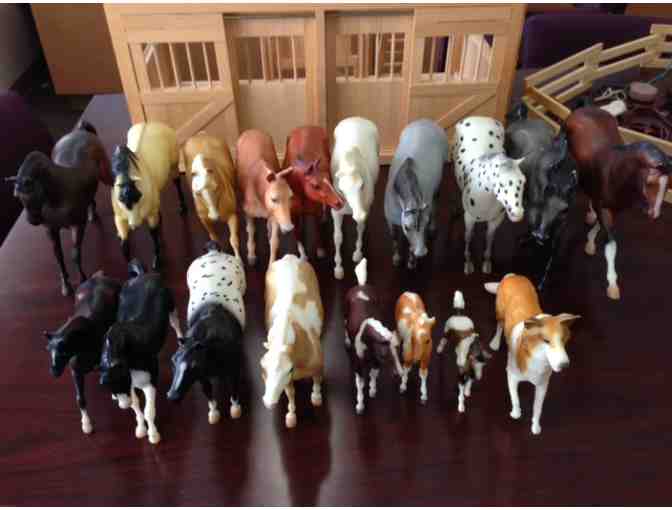 Vintage Breyer Horse Collection with Accessories