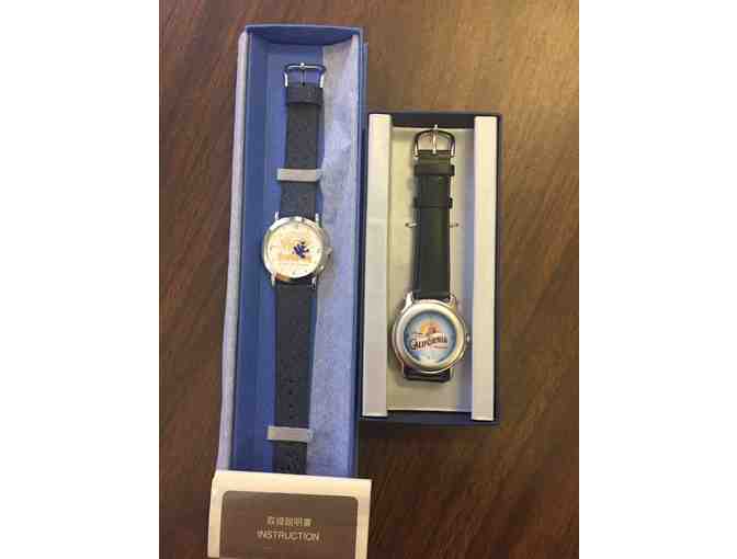 4- 1 Day Disney Park Hopper Tickets and 2 Collectible Disney Watches