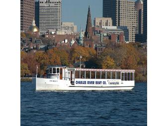 Charles Riverboat Sightseeing Tour - 4 Passes!!