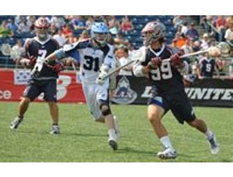 Boston Cannons - 2 Tickets to Any Home Game - Come Watch the reigning Major League Lacrosse Champs!!
