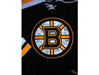Bruins Team Jersey Autographed by the 2011-2012 Bruins - Reigning Stanley Cup Champions!!!