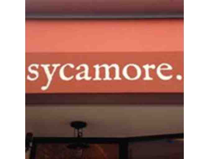 Sycamore - $50 Gift Certificate - A Neighborhood Bistro in the Heart of Newton Centre