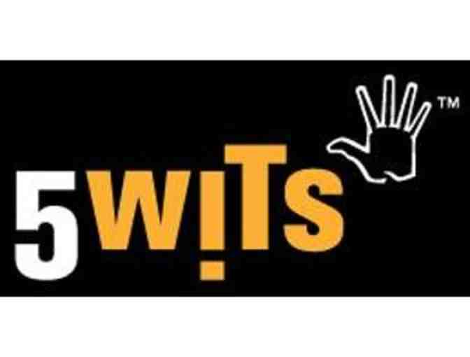 5Wits - Four VIP Admission Passes - Your Adventure Awaits!!