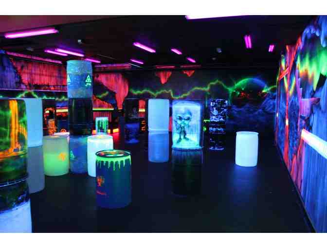 Fun & Games and Golf on the Village Green - Lazer Tag/Mini Golf Package