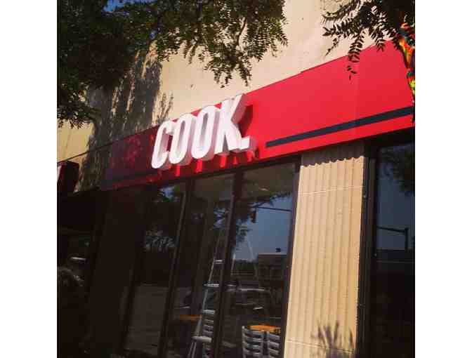 COOK Newton - $50 Gift Certificate - Enjoy Dinner for Two!