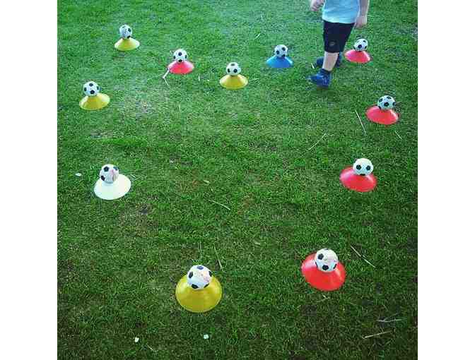 Super Soccer Stars - Private Outdoor Soccer Lesson for up to 5 Children