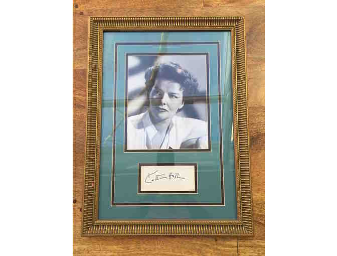 Autographed & Framed Photo of Katherine Hepburn