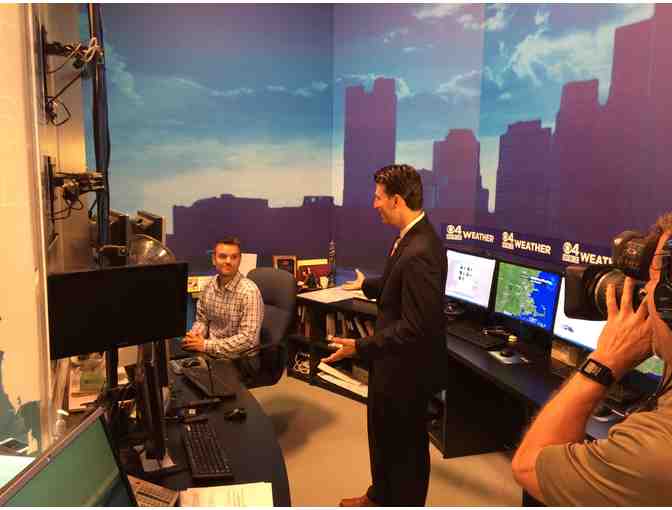Behind-the-Scenes Tour at WBZ-TV Channel 4 News!
