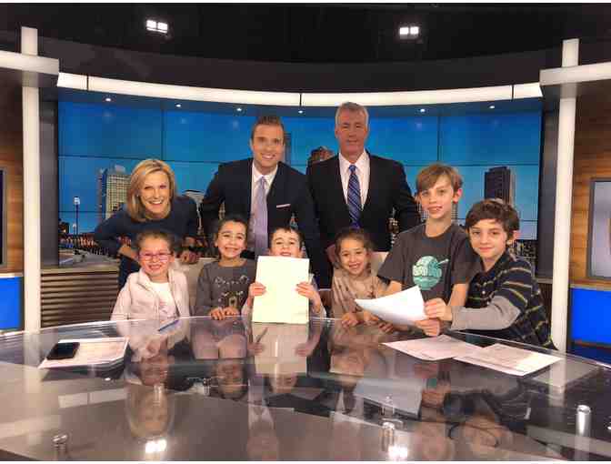 Behind-the-Scenes Tour at WBZ-TV Channel 4 News with MR Parent Aileen Pollard!
