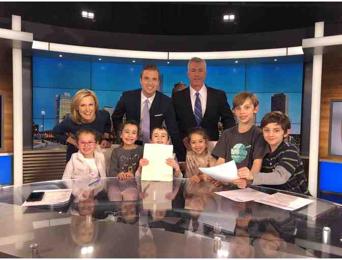 Behind-the-Scenes Tour at WBZ-TV Channel 4 News with MR Parent Aileen Pollard! - Photo 1