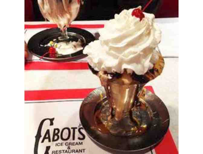 Cabot's Ice Cream & Restaurant - $25 Gift Certificate - Photo 1
