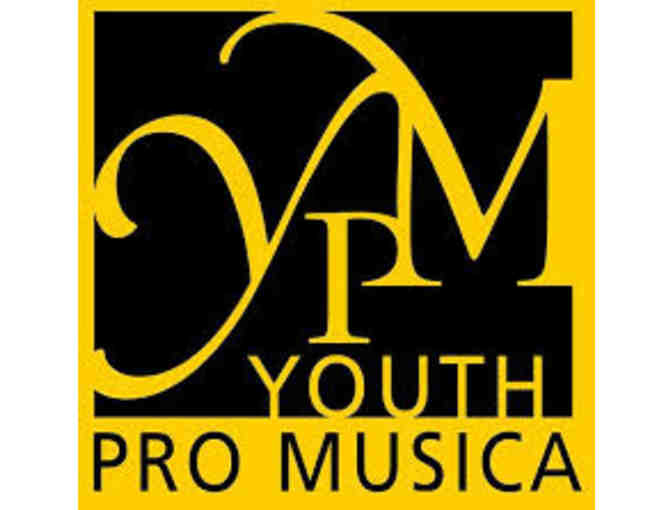 Youth pro Musica Training Choir - Tuition for 1 Student