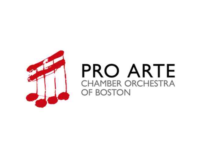 Two Tickets to Any Pro Arte Chamber Orchestra of Boston Concert