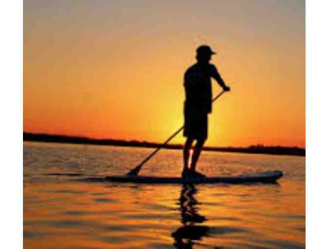 Sunset Paddleboard Ride on Crystal Lake with Wine and Cheese for 2! - Photo 2