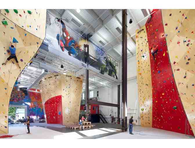 Boston Bouldering Project -- Two Kid's Academy Sessions and Two Adult Day Passes