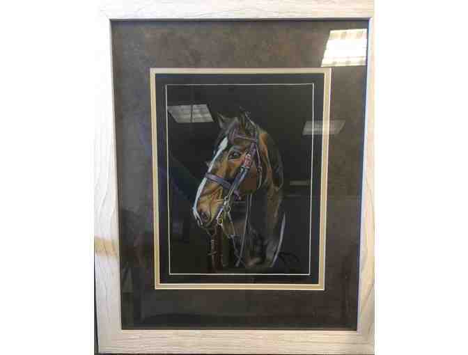 A Horse Painting by the Artist Joyce Viecelli