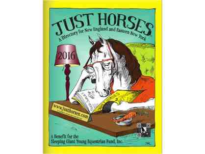 A Quarter Page Ad and Listing in Just For Horses Directory -2017