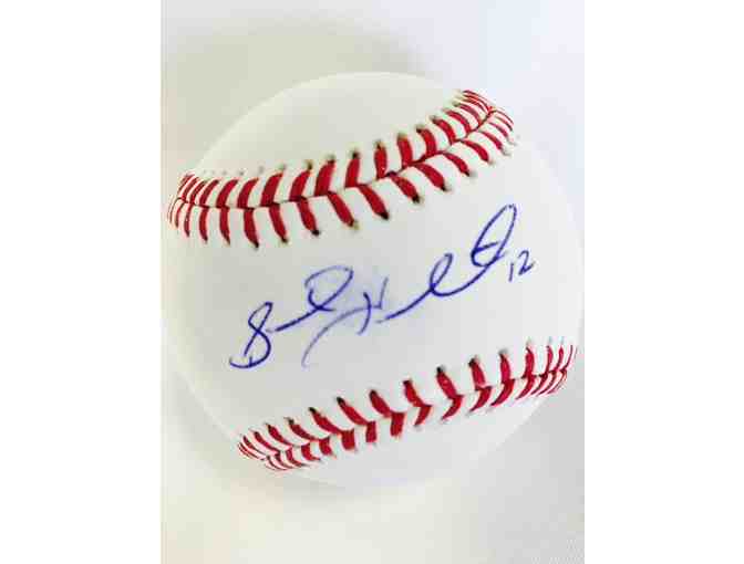 Brock Holt Autographed Baseball from the Boston Red Sox