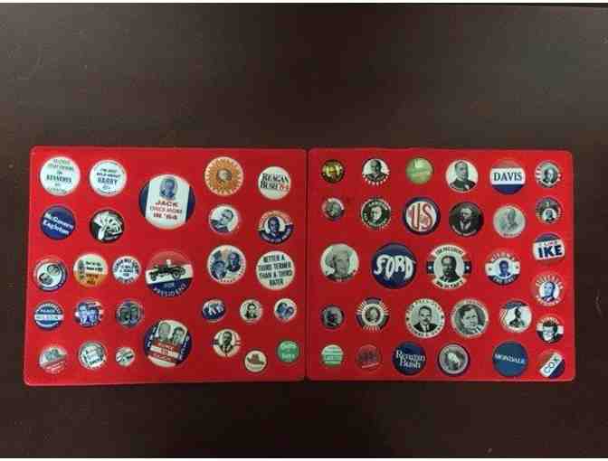 Political Campaign Button Collection