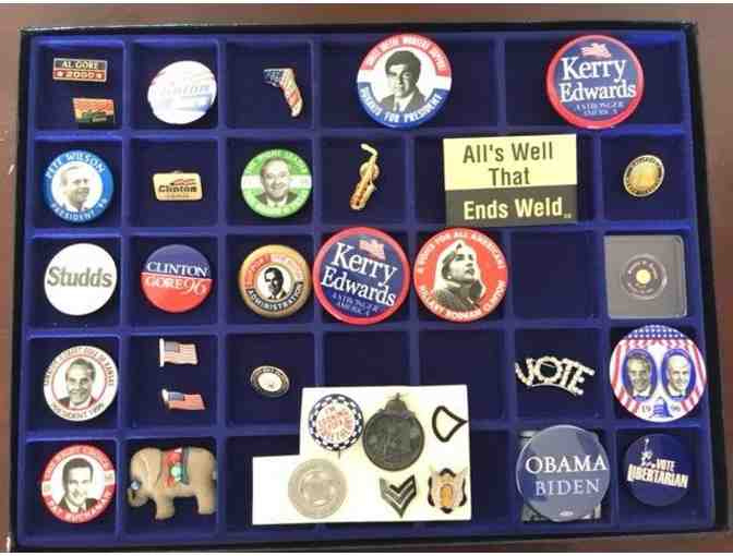 Political Campaign Button Collection