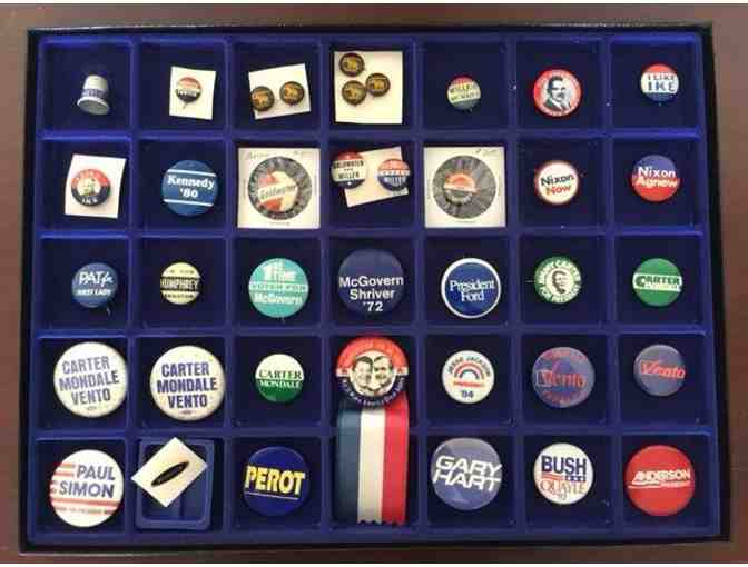 Political Campaign Button Collection