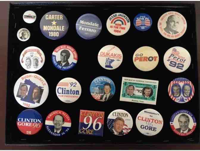 Political Campaign Button Collection
