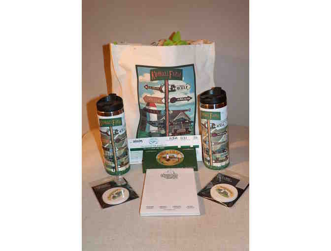 Kimball Farm Gift Tote with 4 "Give Me Five" Passes and other Kimball's Items - Photo 1