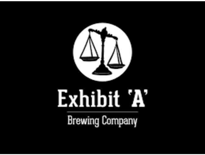 Exhibit 'A' Brewing Company - Gift Bag with $25 Gift Card and Merchandise (Framingham, MA)