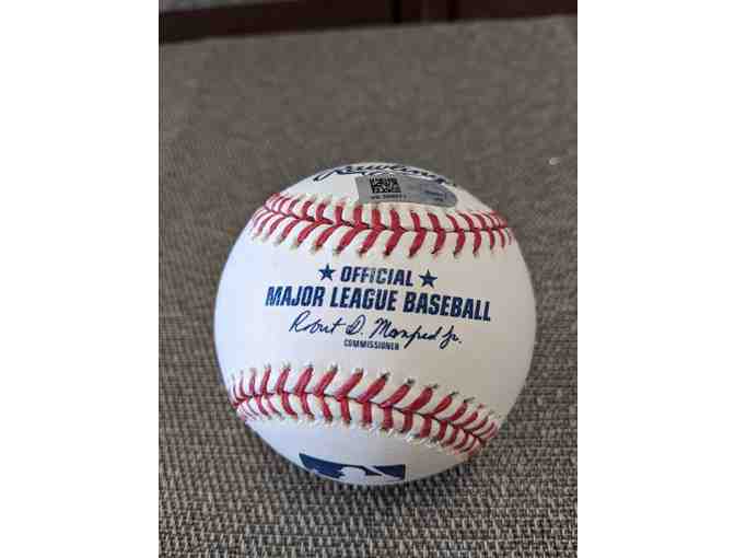 Chris Mazza Autographed Baseball from the Boston Red Sox