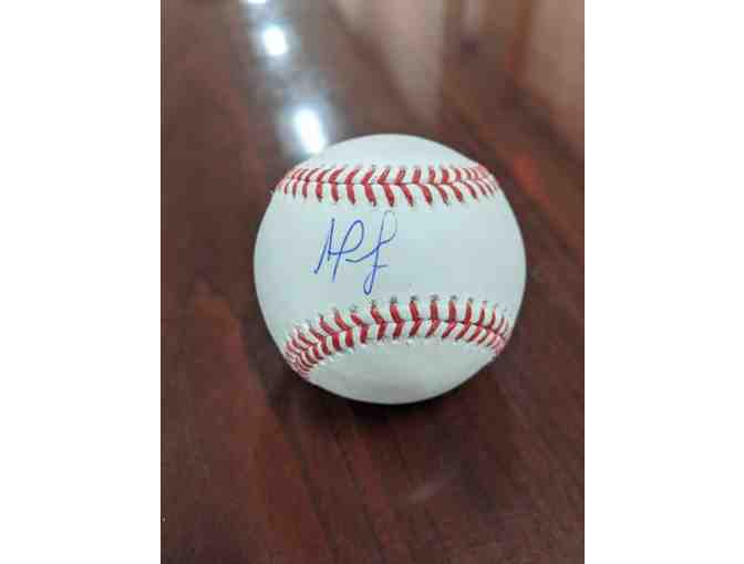 Darwinzon Hernandez Autographed Baseball Donated by the Boston Red Sox