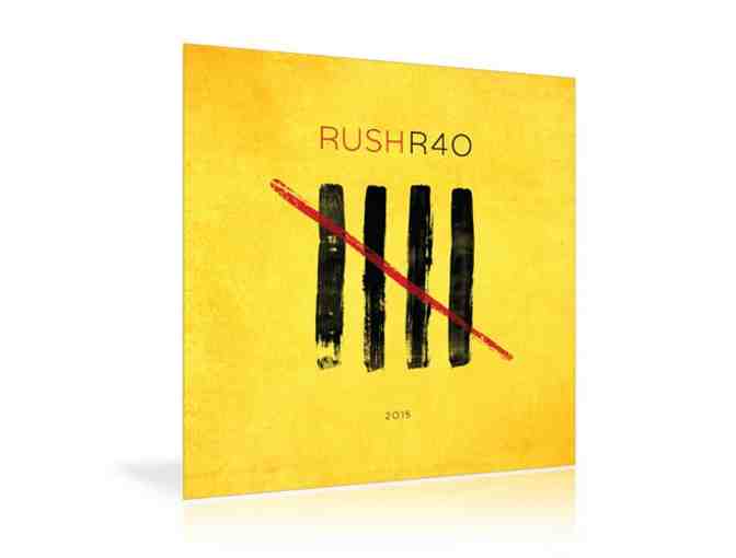 The new 'RUSH' 40th-Anniversary 'R-40 Tour' Book, signed by the band!