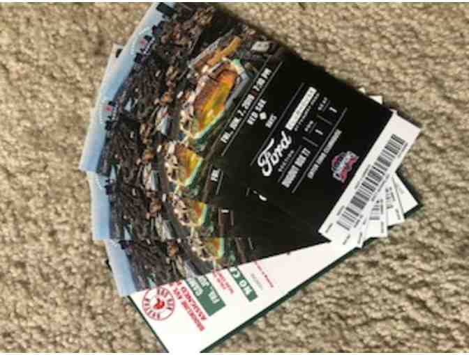 4 Front Row Tickets, Behind Visitors' Dugout, for Red Sox vs. Tampa Bay Rays, June 7