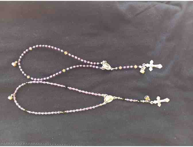 Set of 2 Small Rosaries - Photo 1