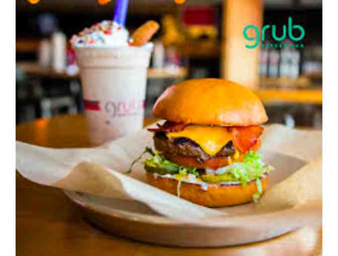 Gift Certificate to Grub Burger plus Candy Jar