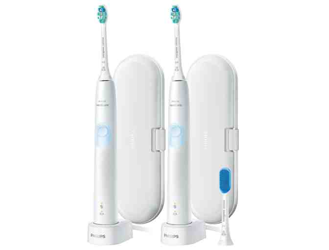 Swag Basket from Dr. Crain Orthodontics, Includes Sonicare Toothbrushes (2)