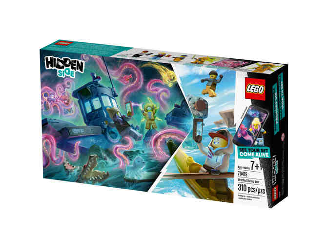 LEGO Wrecked Shrimp Boat Hidden Side Set