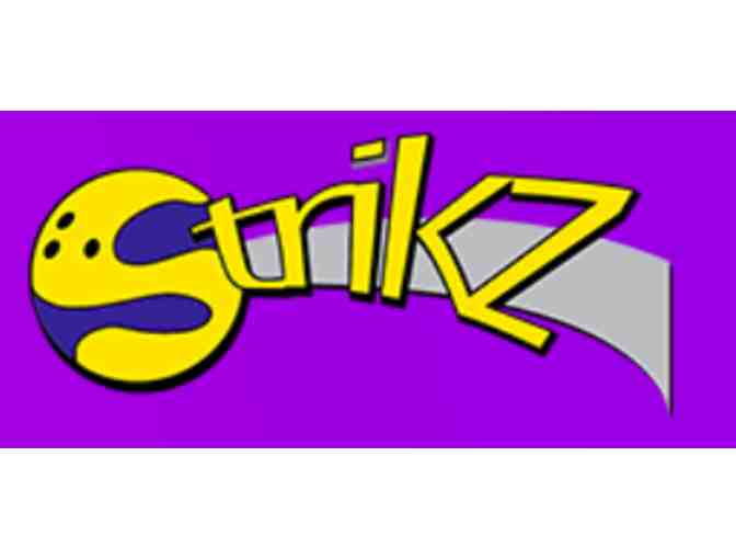 Family Fun Pass to Strikz Bowling & Entertainment in Frisco!