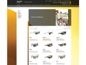 Your choice of MAUI JIM SUNGLASSES