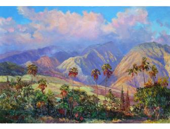 'Ali'i Ula O Lele' -- Giclee on Canvas (8'x11.75')