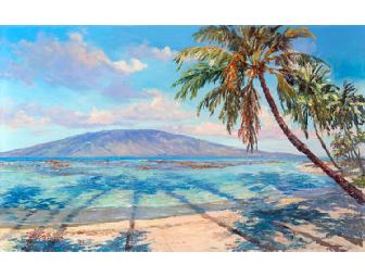 'Malie Lahiana' -- Giclee on Canvas (8.25' x 13.25')