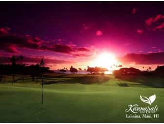 Round of Golf @ Ka'anapali Golf Courses
